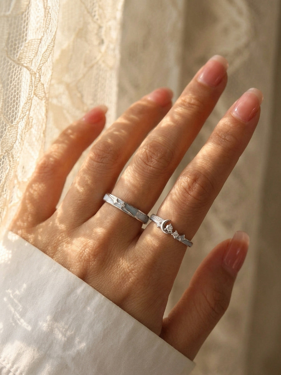 Celestial Bond Ring Set