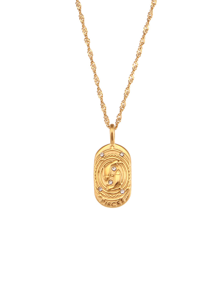 Celestial Medallion Necklace