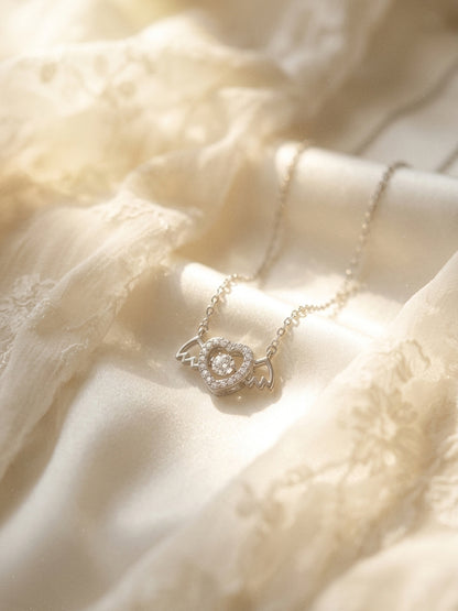 Angel Heartbeat Necklace