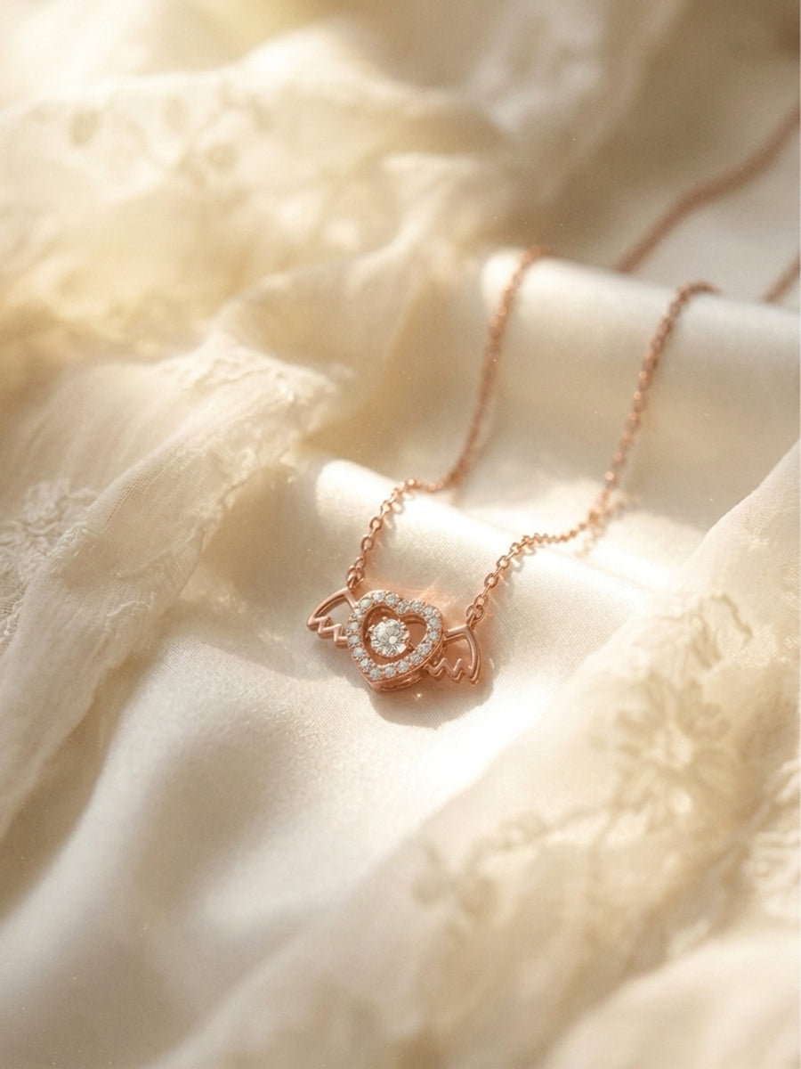 Angel Heartbeat Necklace