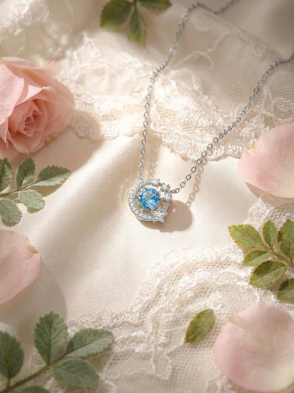 Azure Orbit Necklace