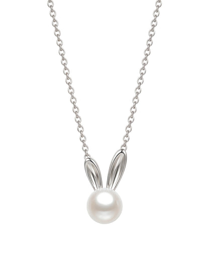 Bunny Pearl Necklace