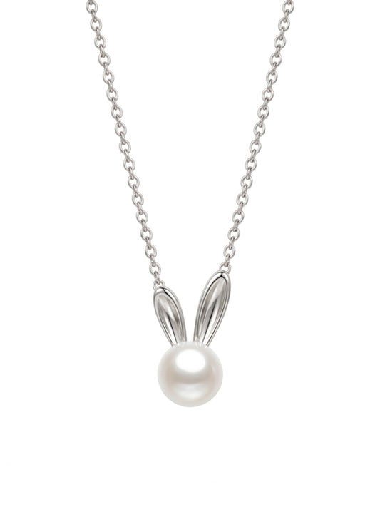 Bunny Pearl Necklace