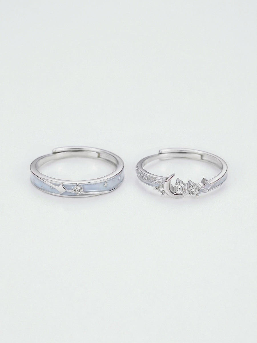 Celestial Bond Ring Set