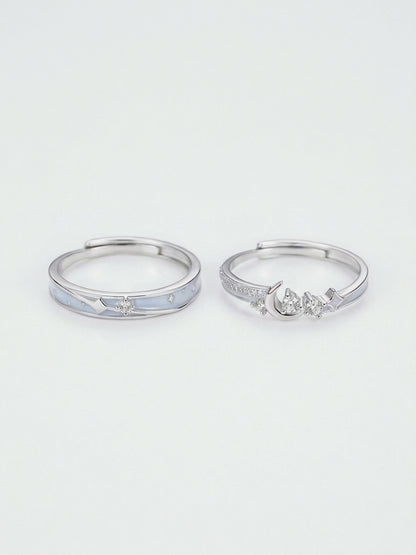Celestial Bond Ring Set