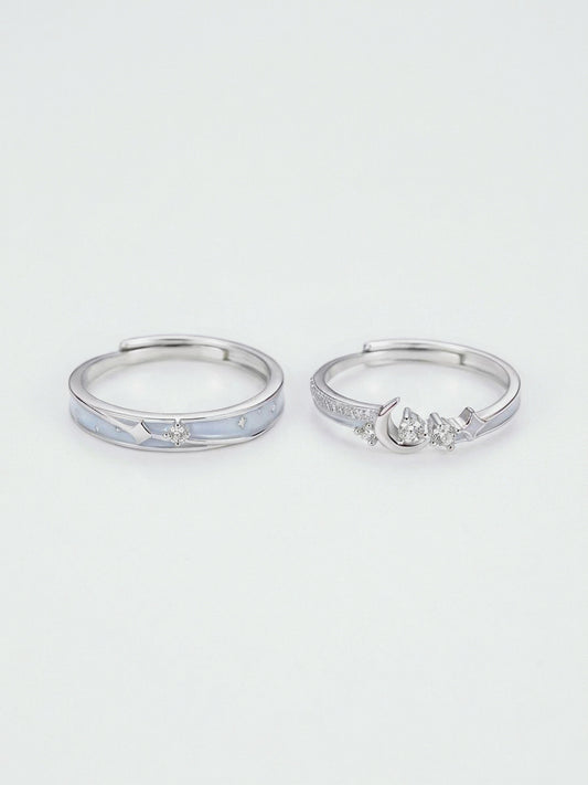 Celestial Bond Ring Set