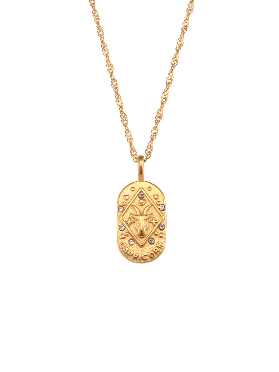 Celestial Medallion Necklace