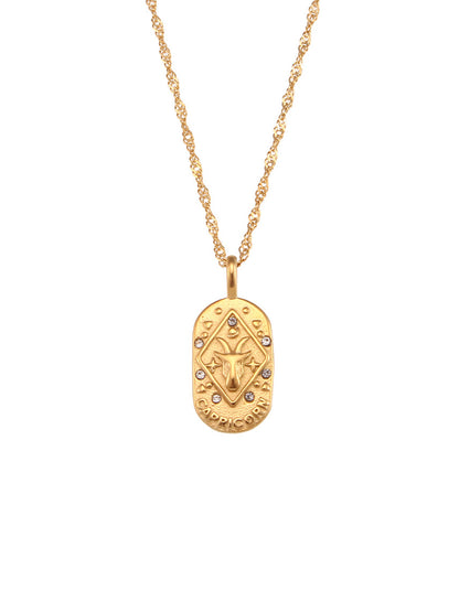 Celestial Medallion Necklace