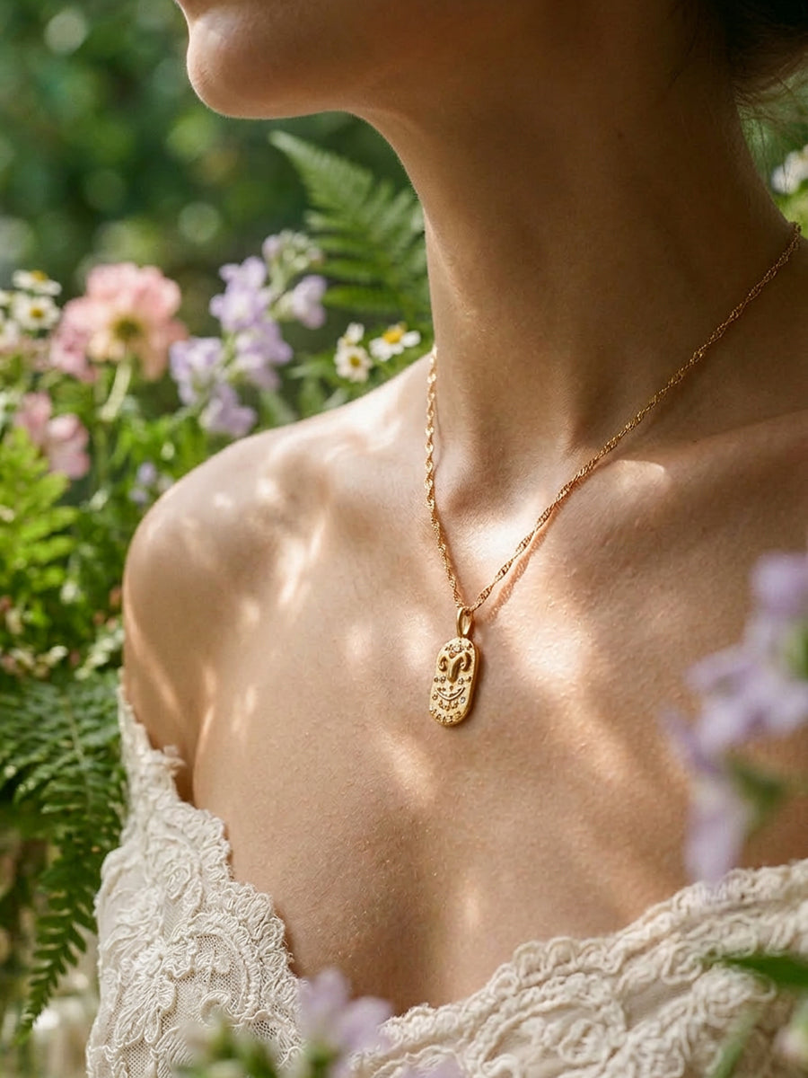 Celestial Medallion Necklace