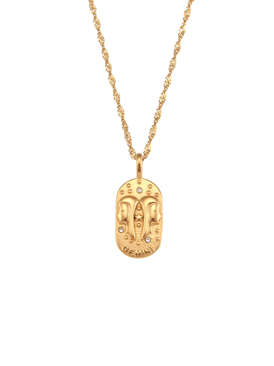 Celestial Medallion Necklace