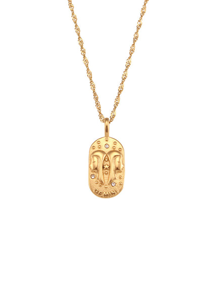 Celestial Medallion Necklace