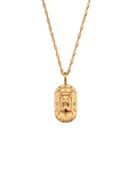 Celestial Medallion Necklace