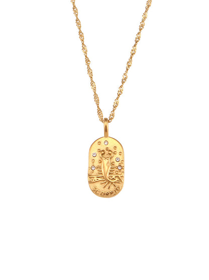 Celestial Medallion Necklace