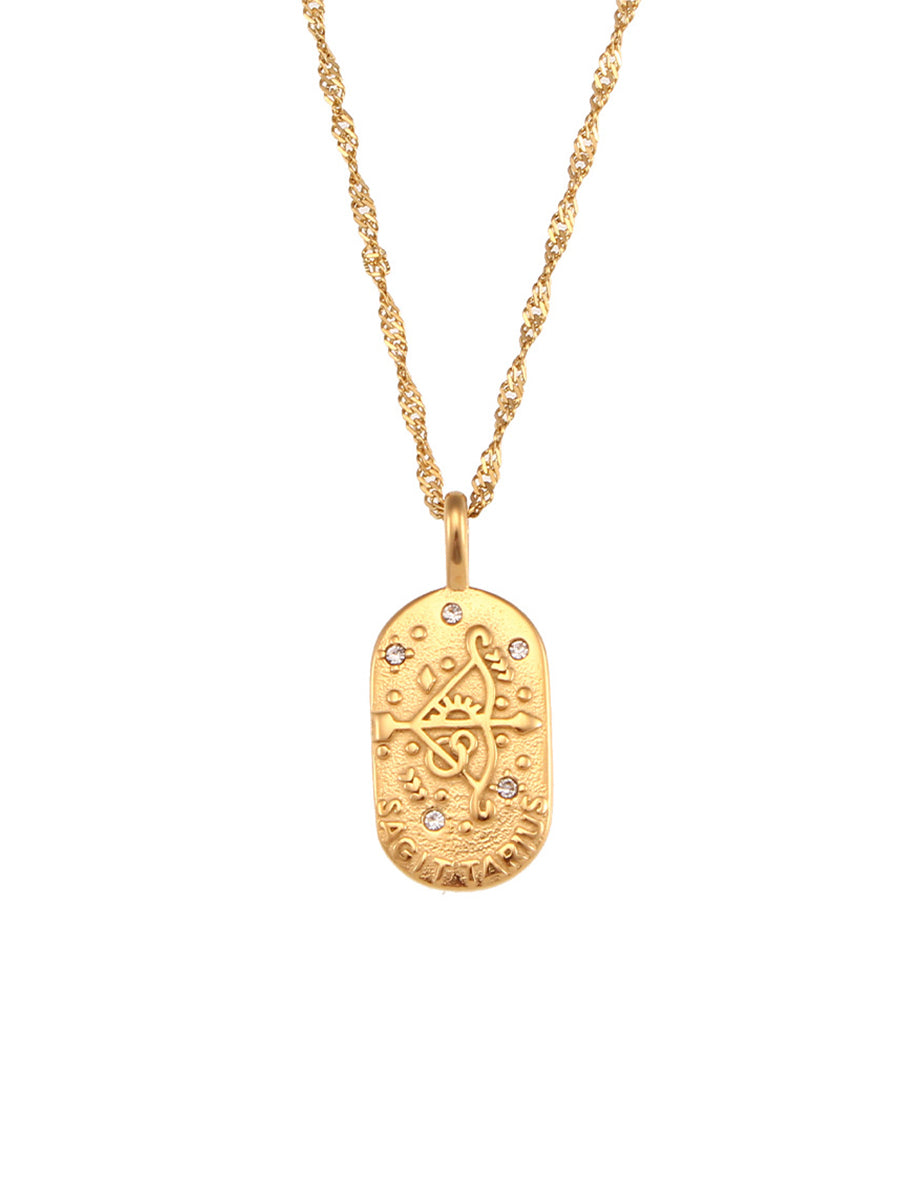 Celestial Medallion Necklace