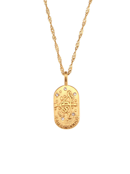 Celestial Medallion Necklace