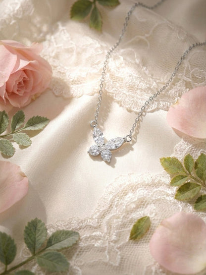 Crystal Flutter Necklace