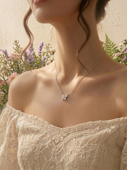 Crystal Flutter Necklace