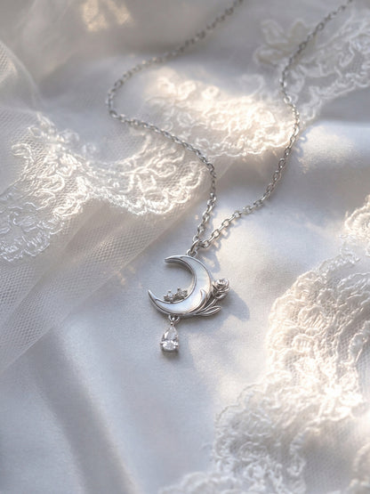 Moonlight Rose Necklace