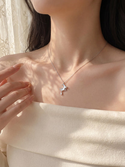 Moonlight Rose Necklace