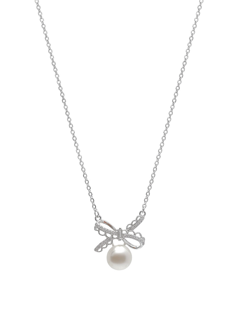 Pearl Lace Necklace