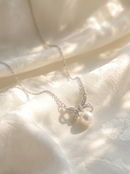 Pearl Lace Necklace