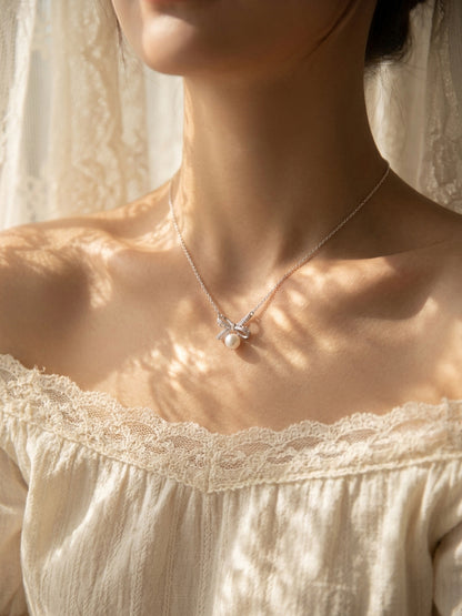 Pearl Lace Necklace