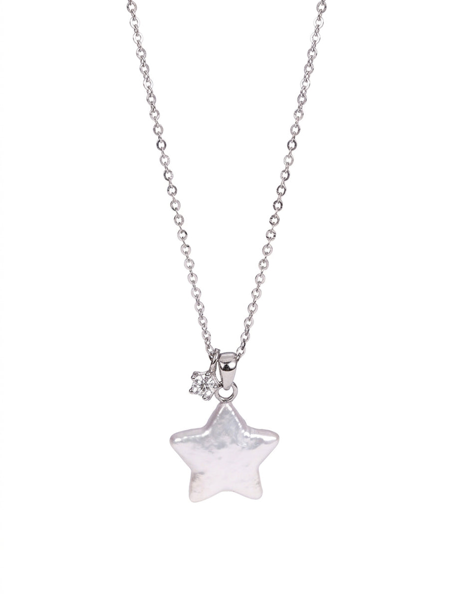 Pearl Star Necklace