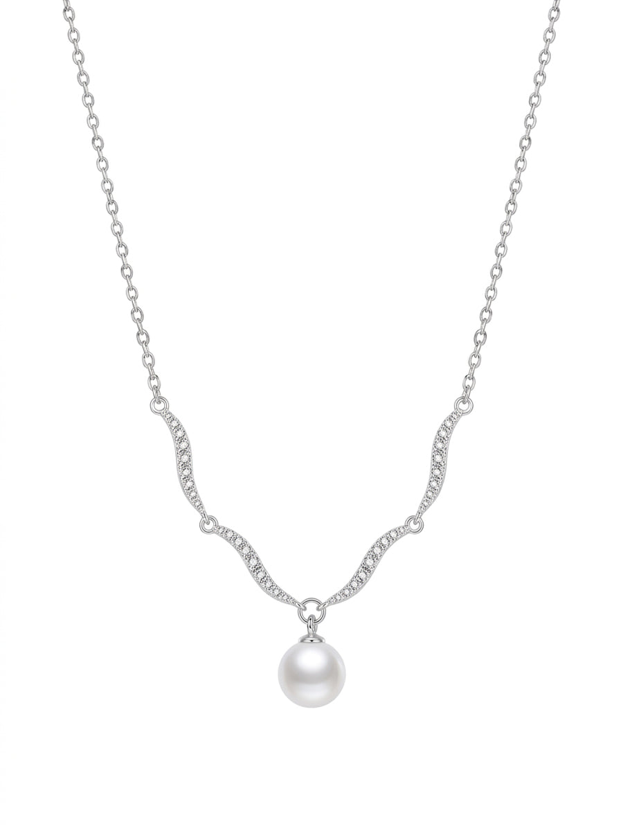 Pearl Wave Necklace