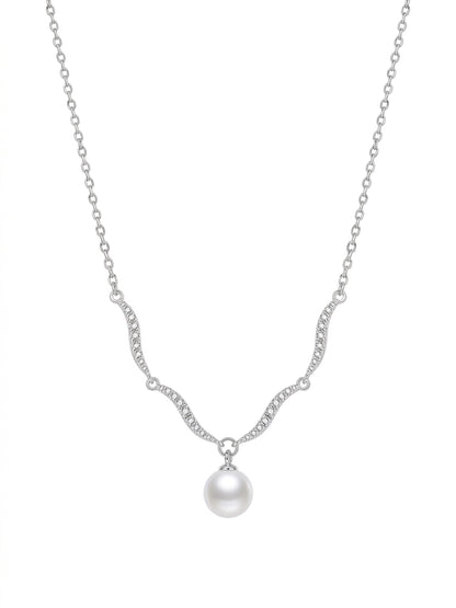 Pearl Wave Necklace
